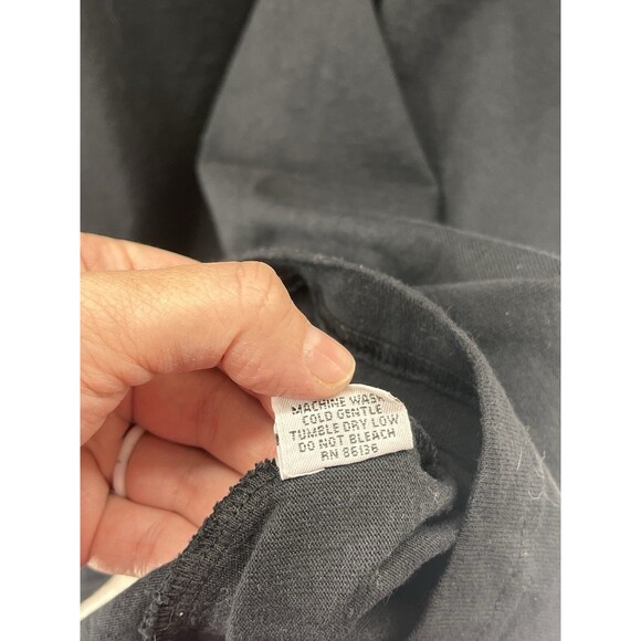 Bryan Walker Women’s 2X Wilder Dolman Elbow Sleeve Tunic Top Black Lagenlook - Picture 8 of 9